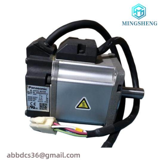 panasonic_msmd022g1u_servo_motor.jpg Panasonic MSMD022G1U Servo Motor - Precision Control for Industrial Automation