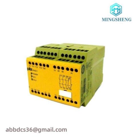 PILZ 680003 4869L4 - Compact Safety Relay Module for Industrial Automation