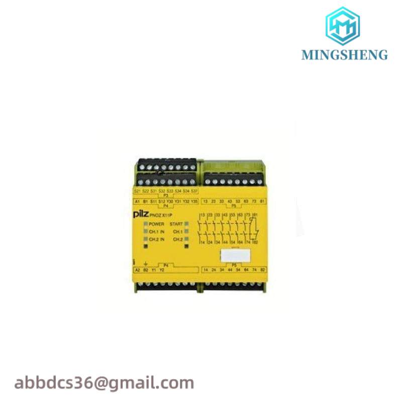 pilz_777080_pnoz_x11p_safety_relay.jpg PILZ 777080 PNOZ X11P SAFETY RELAY - Industrial Safety Relay for Comprehensive Protection