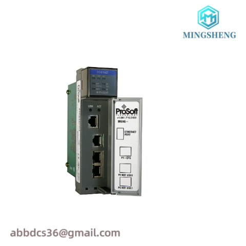 Prosoft MVI46-104S: Reliable Ethernet Server Interface for Industrial Control
