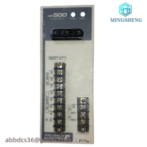 Reliance Electro HR500 BLJC-08R 5RD1601 Brushless AC Servo Module