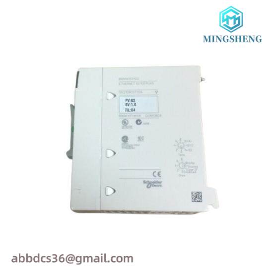schneider_bmxnoe0100_ethernet_tcp_ip_network_module.jpg Schneider Modicon M340, BMXNOE0100 Ethernet TCP/IP Network Module - Industrial Automation Backbone