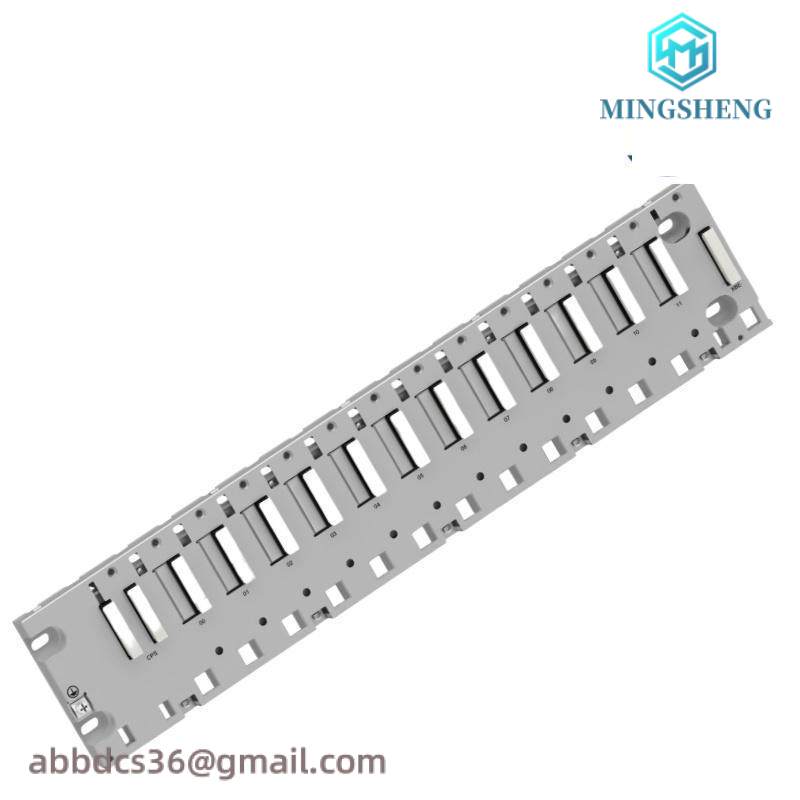 Schneider Electric BMXXBP1200 I/O Rack for Modicon M340 Automation PLC System, 12 Slot