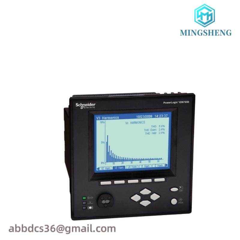 schneider_ion-7550_energy_power_quality_meter.jpg Schneider ION-7550 Energy & Power Quality Meter, Advanced Monitoring & Analysis