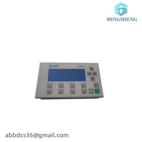 SIEMENS 6AV6640-0AA00-0AX0 TD400C Text Display - Industry Grade HMI Solution