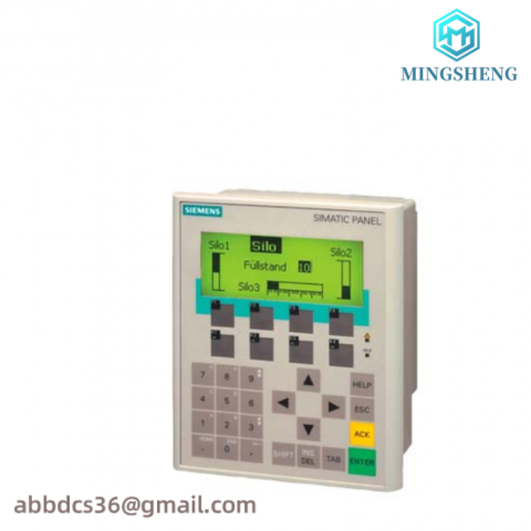 SIEMENS 6AV6641-0CA01-0AX1 OP77B Backlit LCD Display, Industrial Control Solutions