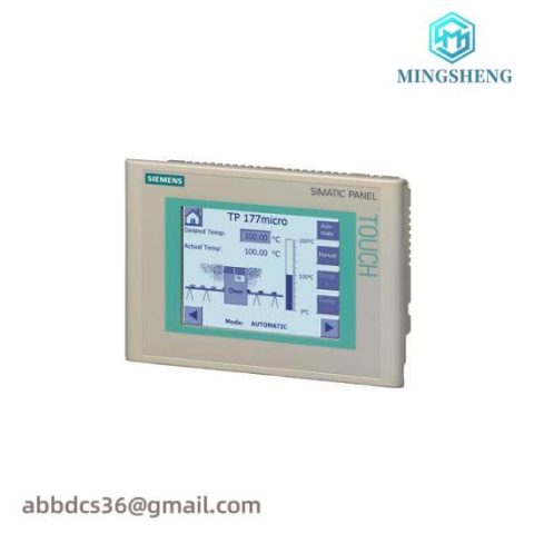 SIEMENS 6AV6 640-0CA11-0AX1 HMI Touch Panel