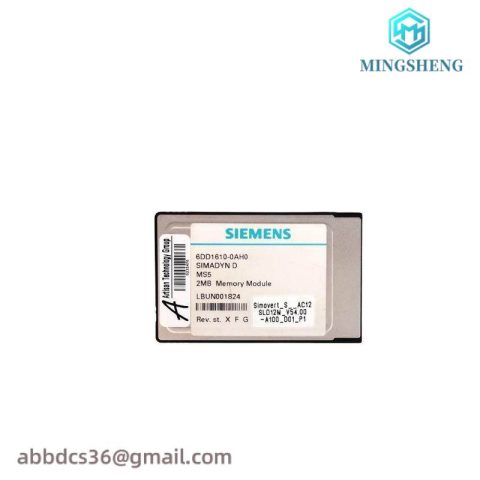 SIEMENS 6DD1610-0AH0 SIMADYN D Memory Submodule for Advanced Control Applications