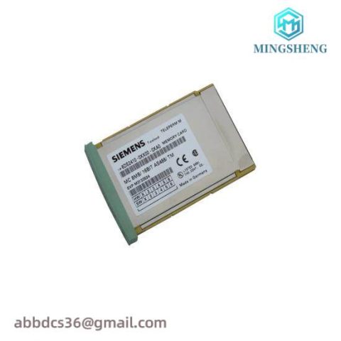 Siemens 6DS2410-0XX00-0XA0 Memory Card