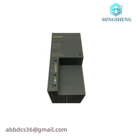 Siemens 6EP1333-2BA00 SITOP POWER 5 - High Efficiency DC Power Supply for Industrial Applications