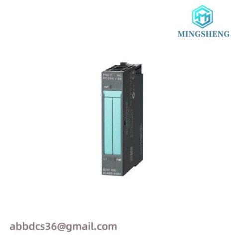 SIEMENS 6ES7138-4CA50-0AA0 - Industrial Power Module for Proficient Control Solutions