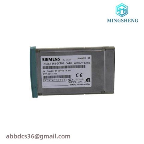 SIEMENS 6ES7952-0KF00-0AA0 - High-Performance Memory Card for Industrial Automation