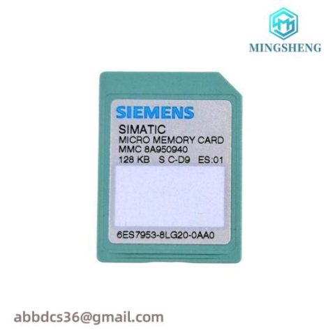 Siemens 6ES7 953-8LG20 Micro Memory Card, Industrial Control Modules
