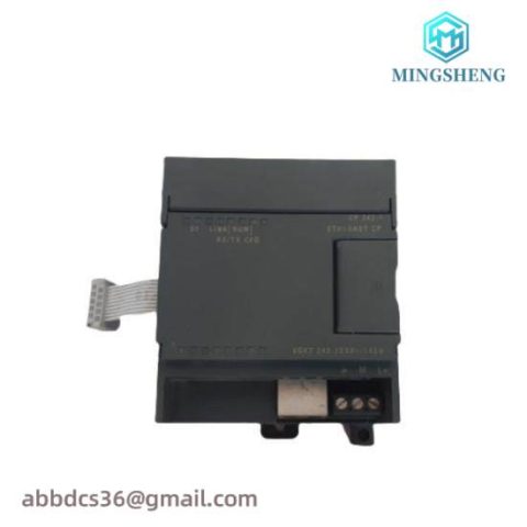 Siemens 6GK7 243-1EX01-0XE0 - Industrial Ethernet Communication Processor for SIMATIC S7-22X, Optimized for Secure and Efficient Data Transfer