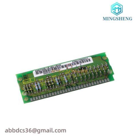 SIEMENS 6SE7035-1EJ84-1BH0 Detection Board: Advanced Control Solution for Industry