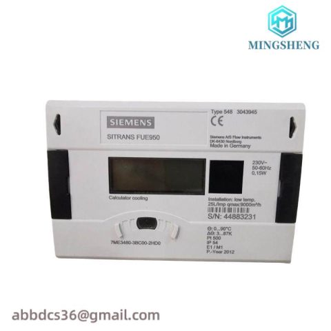 SIEMENS SITRANS FU E950 THERMAL ENERGY Meter, Thermal Energy Measurement System