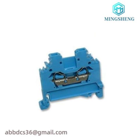 WAGO 280-104 DIN Rail Terminal Block with CAGE CLAMP Technology - 2 Conductor