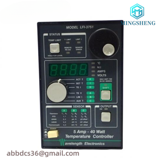 wavelength_electronics_lfi-3751_temperature_controller.png WAVELENGTH ELECTRONICS LFI-3751 Industrial Temperature Controller