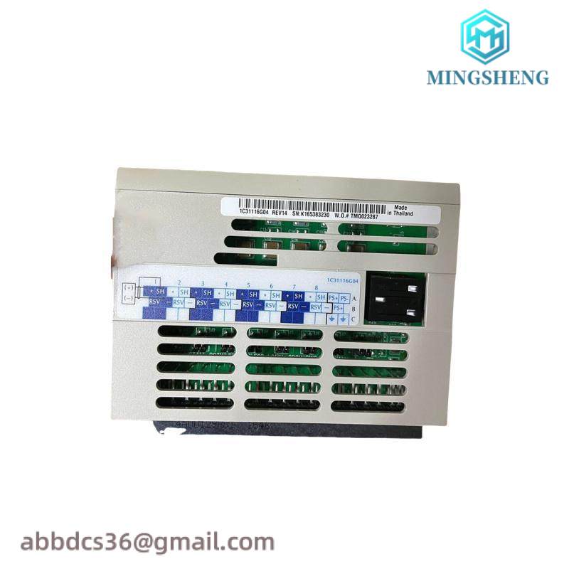 westinghouse_1c31116g04.jpg WESTINGHOUSE 1C31116G04 Digital Input Module for Industrial Control Systems