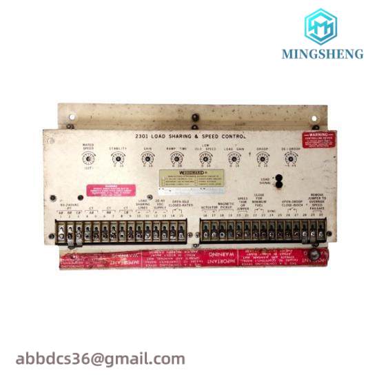woodward_8271-467_speed_control_module.jpg Woodward 8271-467 Speed Control Module - Advanced Control for Industrial Applications
