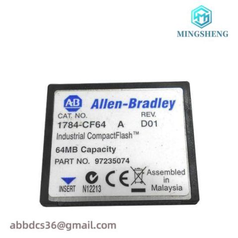 Allen Bradley 1784-CF64 Logic 556x Industrial Compact Flash Card