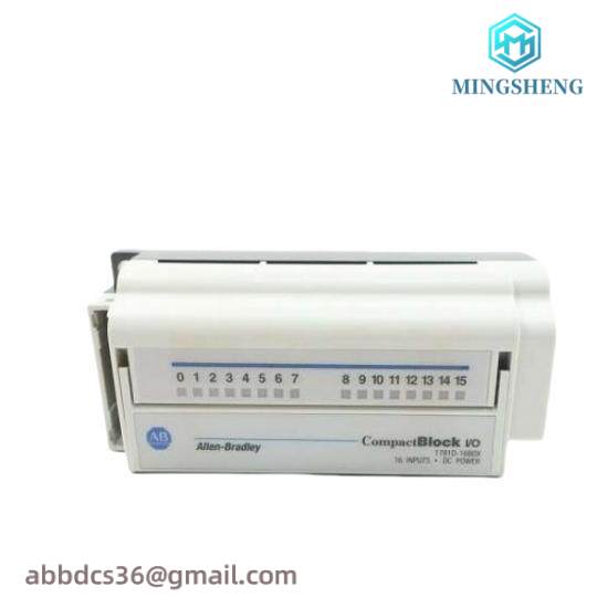 1791-d16b0x_compactblock_i_o_devicenet.jpg Allen-Bradley 1791-D16B0X CompactBlock I/O DeviceNet Module, Industrial Automation & Control