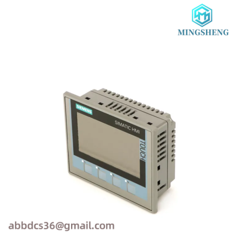 SIEMENS 6AV2124-2DC01-0AX0: SIMATIC HMI KTP400 Comfort, Industrial Touchscreen Control Panel