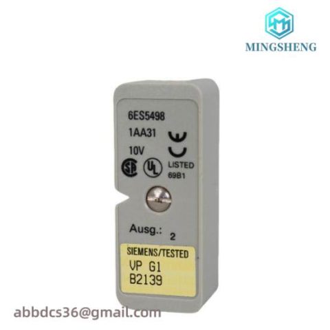 Siemens 6ES5498-1AA31 Analog Input Sub-Module