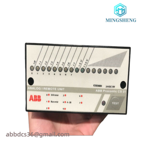 ABB ICSE08B5 FPR3346501R1012 - DCS Module, for Advanced Process Control Solutions