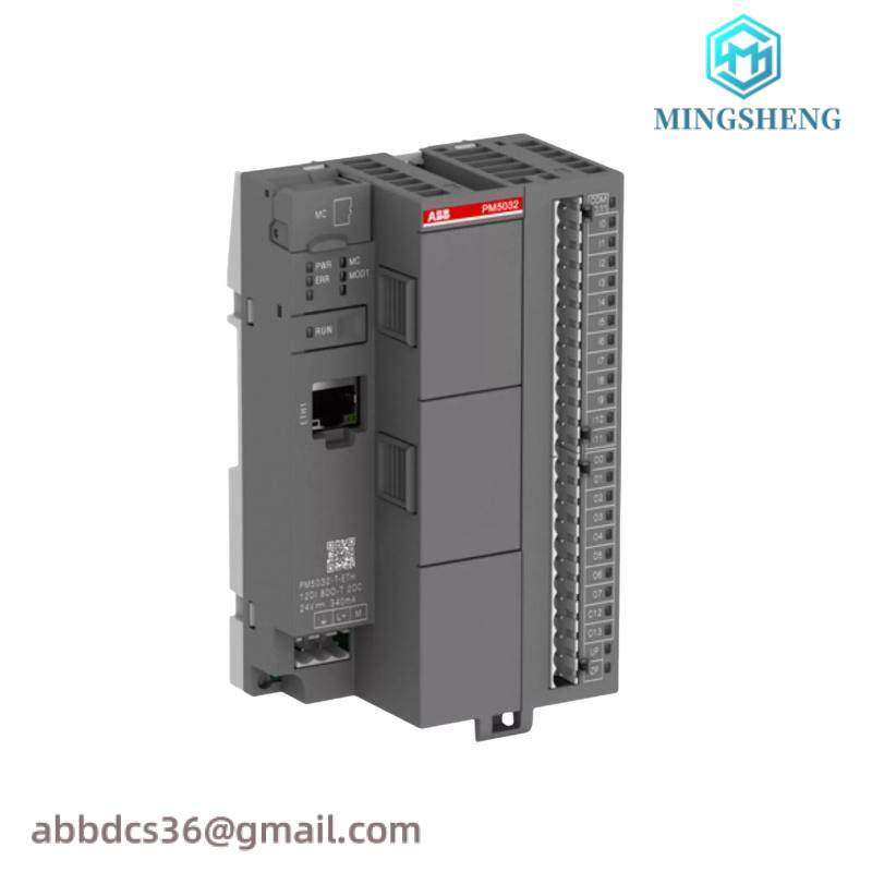 abb_pm5032-t-eth_1sap123400r0072_central_processing_unit_module.jpg ABB PM5032-T-ETH 1SAP123400R0072: Advanced Central Processing Unit Module for Industrial Automation