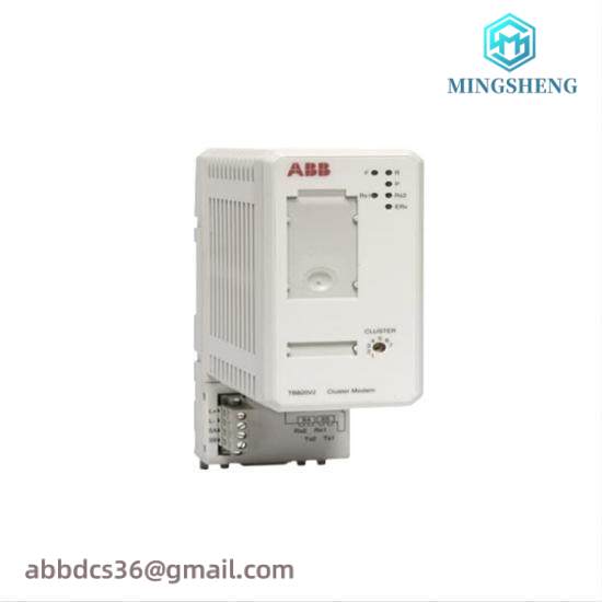 abb_tb820v2_modulebus_cluster_modem.jpg ABB TB820v2 Modulebus Cluster Modem - Redundant Optical Communication for Industrial Automation