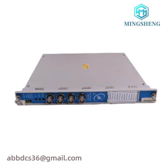 Bently Nevada 3500/70M: Young Impulse/Velocity with I/O Module