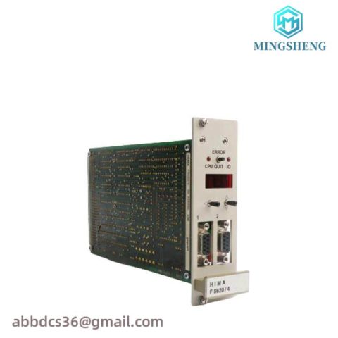 HIMA F8620 CPU Module: Advanced Industrial Control Solutions