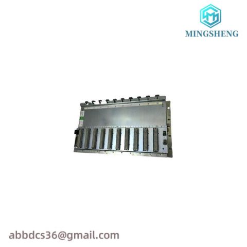 ABB RF615 3BHT100010R1 - Base Backplane 10 Slots, Industrial Control Module