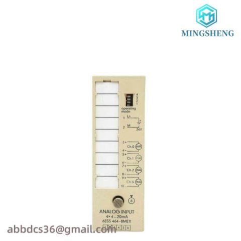 Siemens 6ES5464-8ME11 Analog Input Module for S5-90U/-95U/-100U PLC