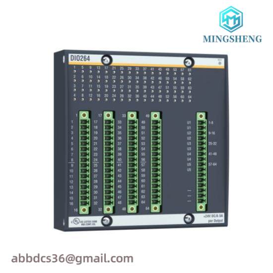 dio264_digital_input_output_module_bachmann.jpg Bachmann ME203/CNW - Industrial Control PLC Module