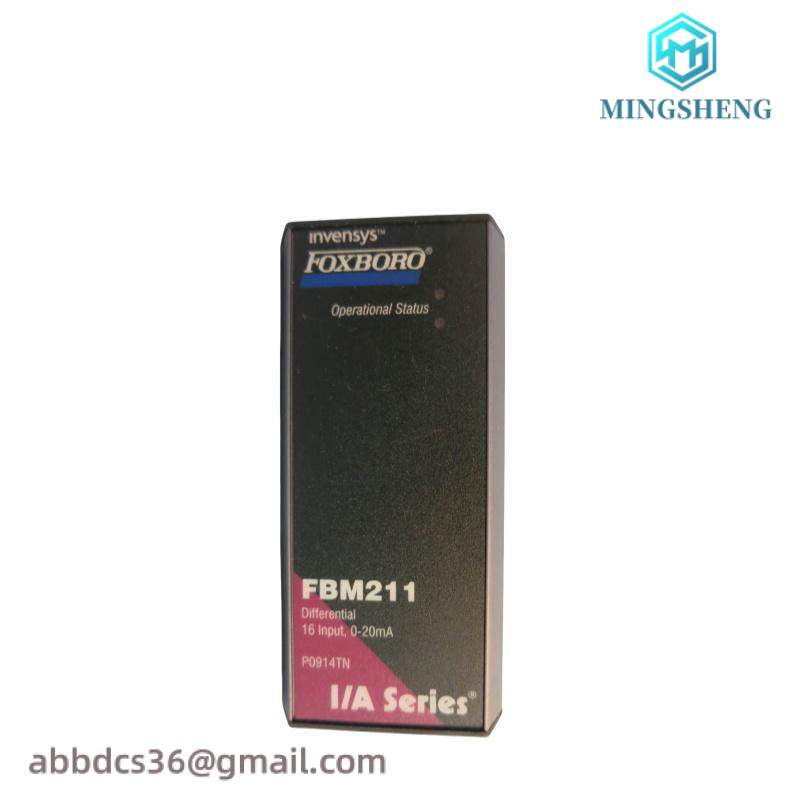 foxboro_fbm211-1.jpg FOXBORO FBM211 Module, Precision Control for Industrial Applications