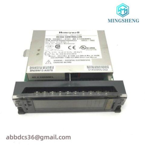 Honeywell 900B01-0101 HC900 4-Point Analog Output Module
