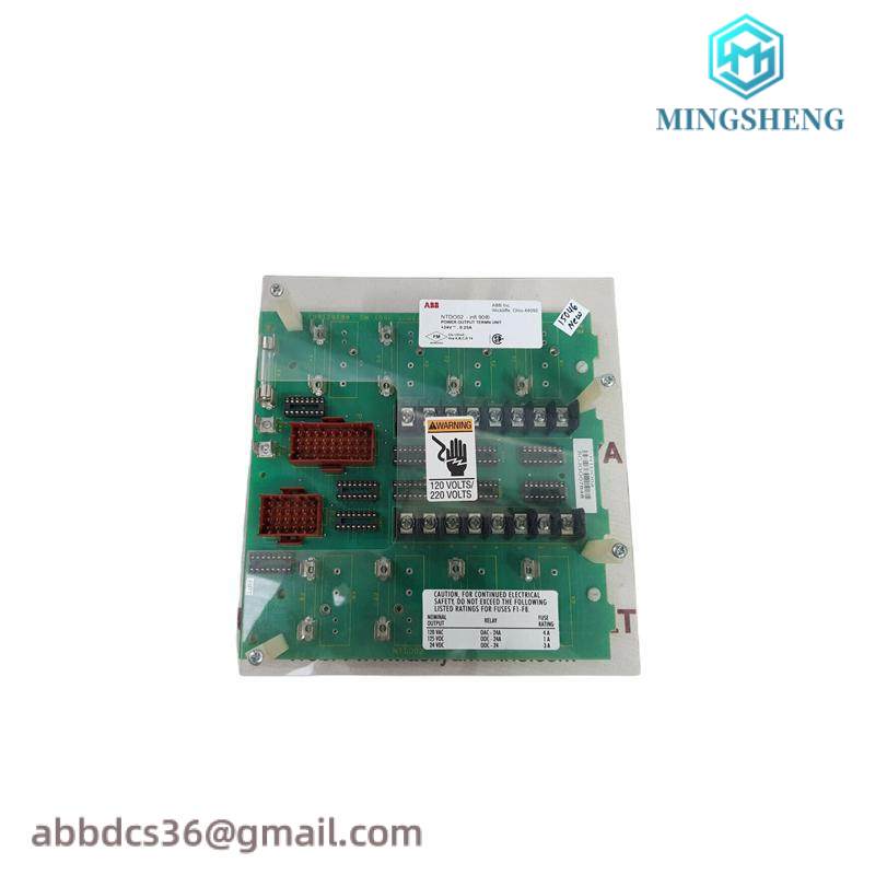 abb_ntdo02_digital_output_termination_unit.jpg ABB NTDO02 - Digital Output Termination Unit, Industrial PLC Modules