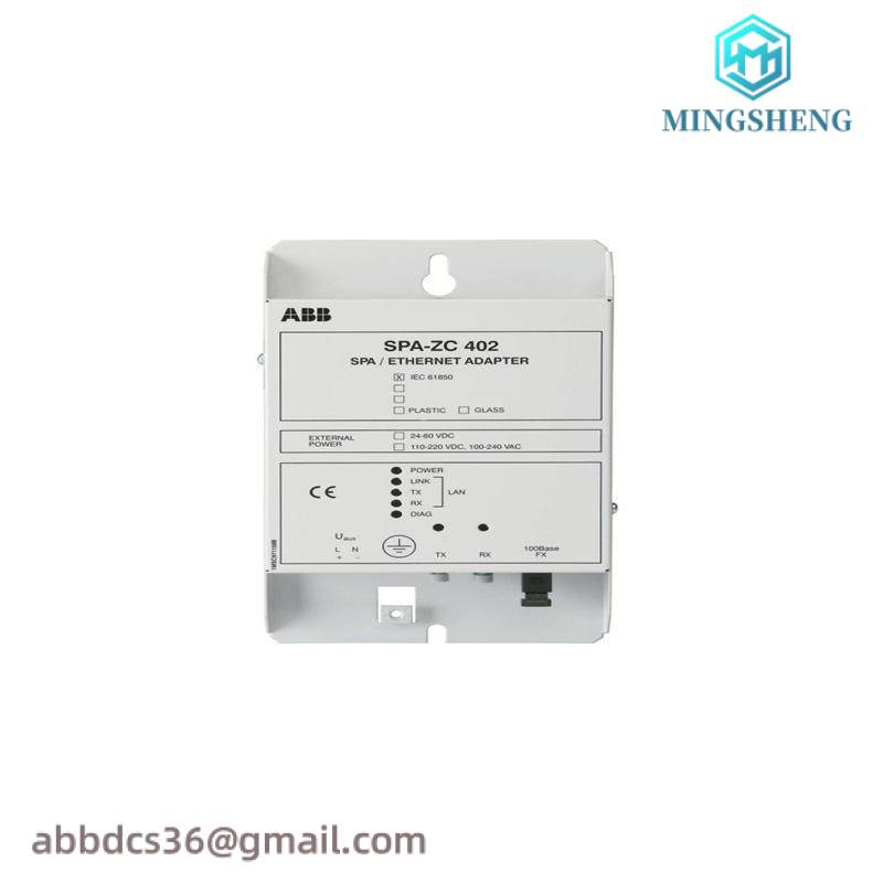 abb_spa-zc_402_ethernet_adapter.jpg ABB SPA-ZC402 Ethernet Adapter Module for Industrial Automation, 200 characters or less