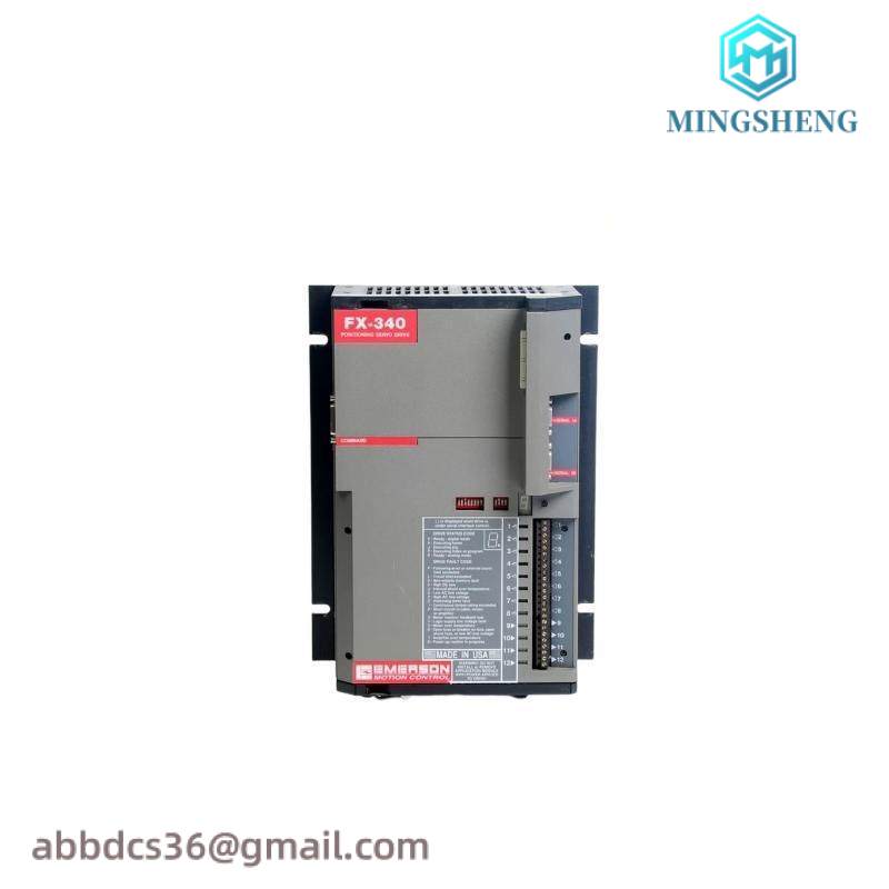 emerson_fx-340_servo_drive.jpg EMERSON FX-340 Servo Drive, Precision Control for Industrial Automation
