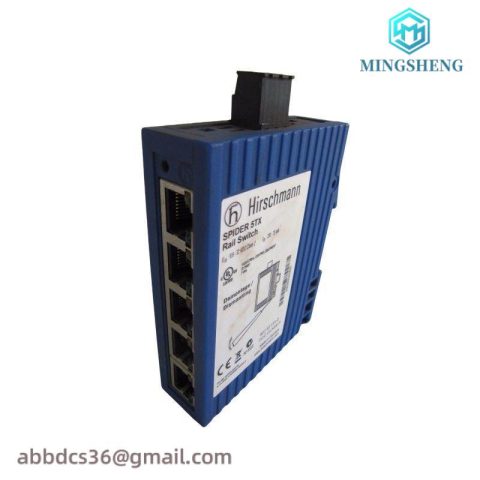 Hirschmann Spider 5TX Rail Switch: Unmanaged Industrial Ethernet Switch