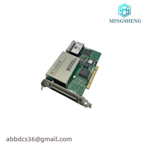 National Instruments PCI-6033E Data Acquisition Card - High Precision, Multi-channel
