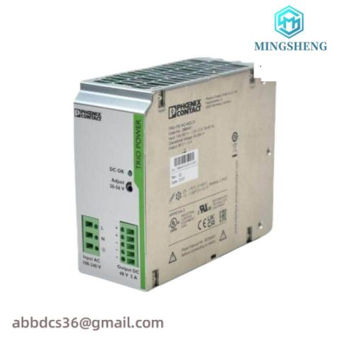 Phoenix Contact Power Supply TRIO-PS/1AC/48DC/5 - High Efficiency for Industry Control Solutions, 2866491