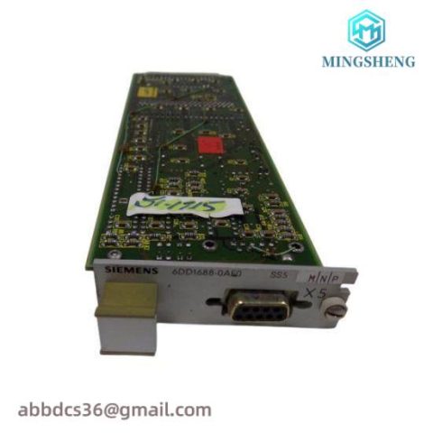SIEMENS 6DD1688-0AE0 - High Performance Communication Submodule for Industrial Automation