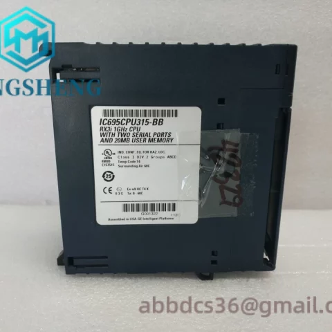 GE IC695CPU315-BB High-Performance PLC Controller
