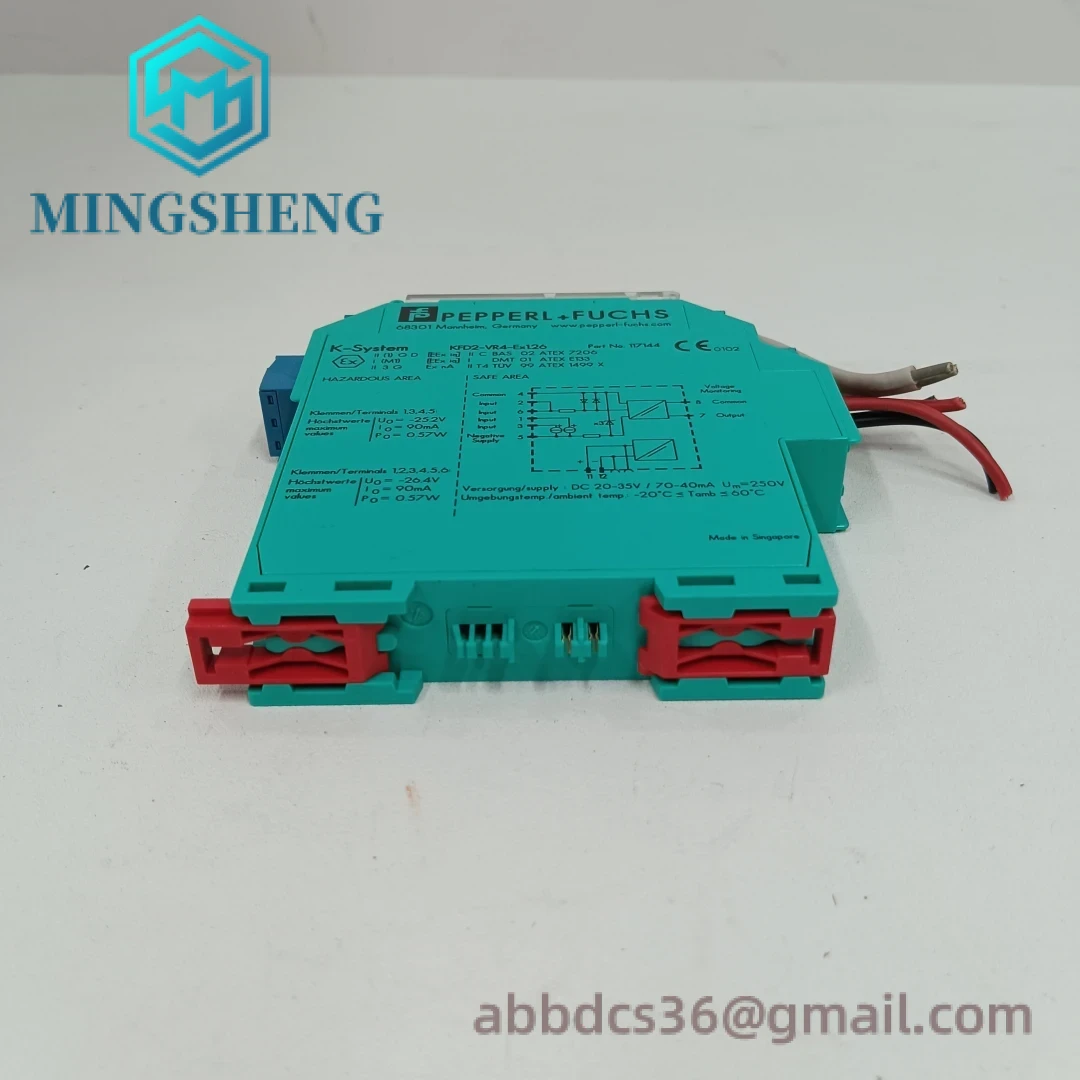 P_F_KFD2-VR4-Ex126_7.webp Pepperl+Fuchs KFD2-VR4-Ex126 Intrinsically Safe Relay Module