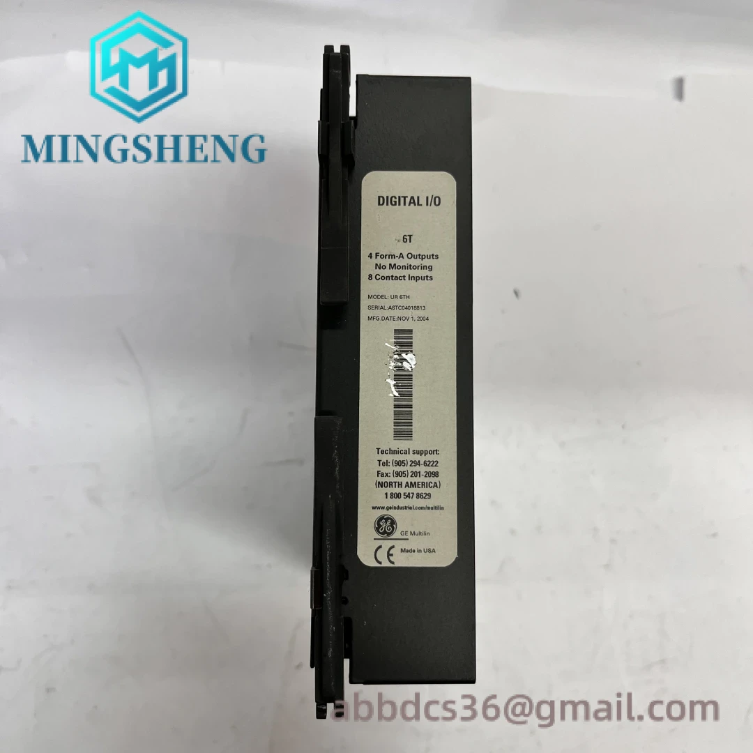 GE_UR6TH_3.webp GE UR6TH Digital I/O Module, Advanced Industrial Control Solution