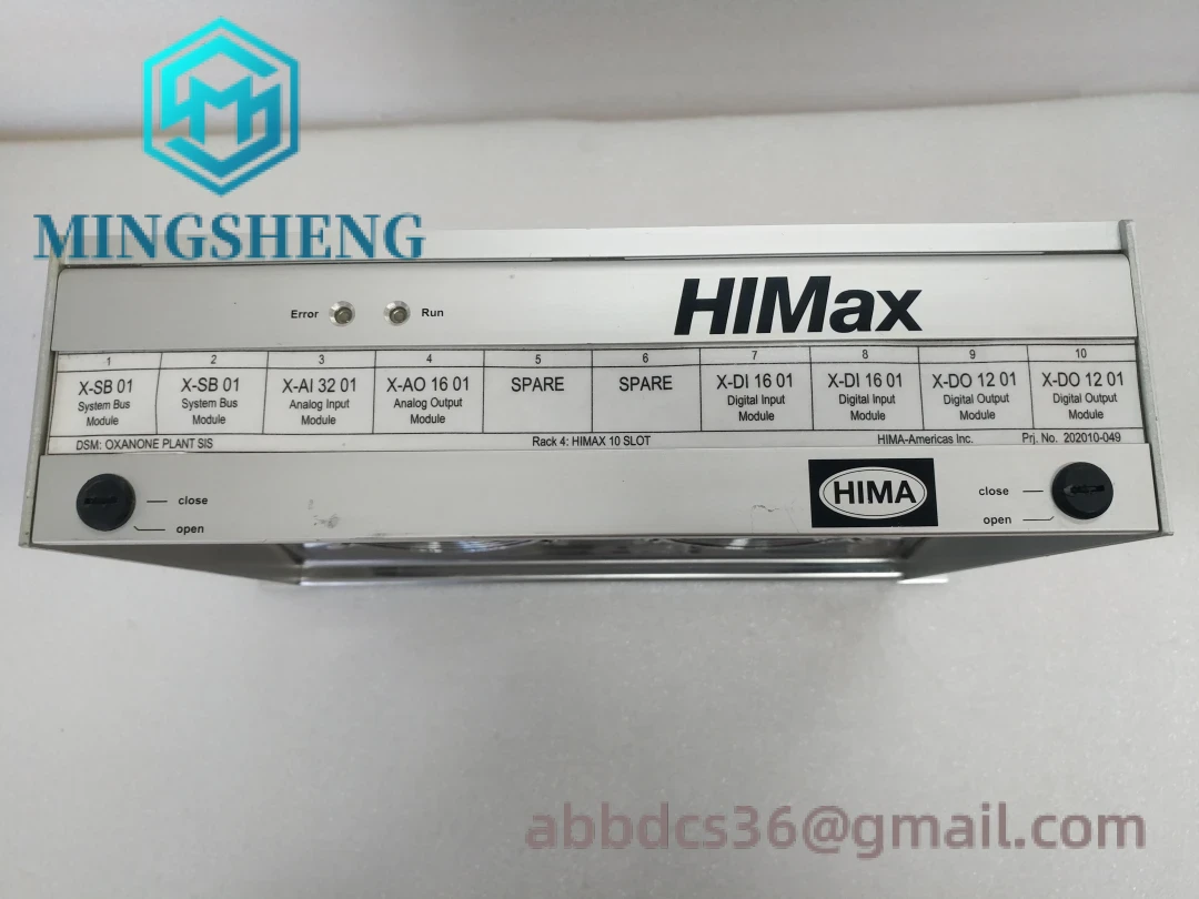 HIMA_X-FAN1003_993201013_5.webp HIMA X-FAN1003 993201013 - High-Quality Industrial Control Module