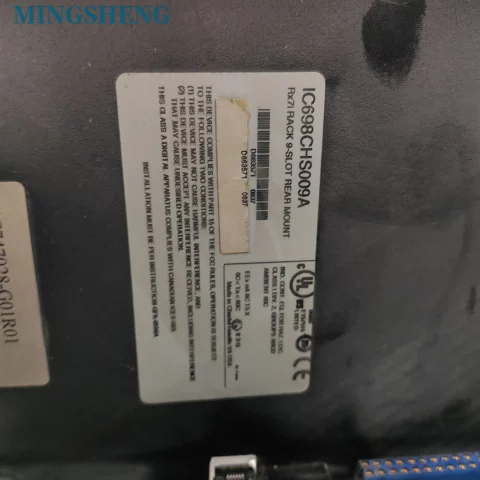 GE IC698CHS009A 9-Slot I/O Rack for Rx7i PACSystem Series